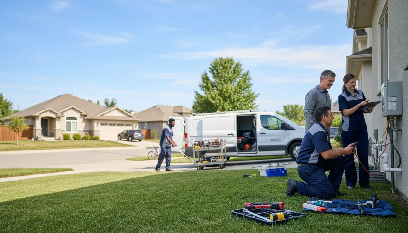Tankless water heater service in Shanksville, PA